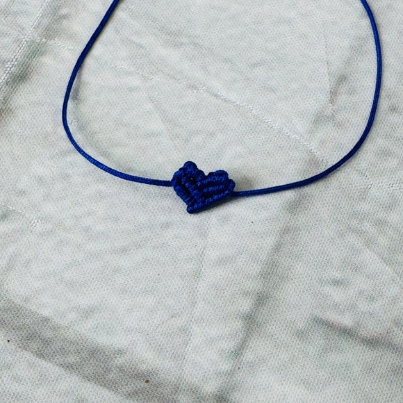 “Love Heart” Blue Bracelet NWOT - Picture 2 of 4